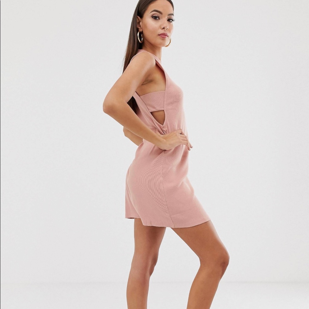RVCA Women’s Talin Pink Cut Out Dress XS - Picture 9 of 10